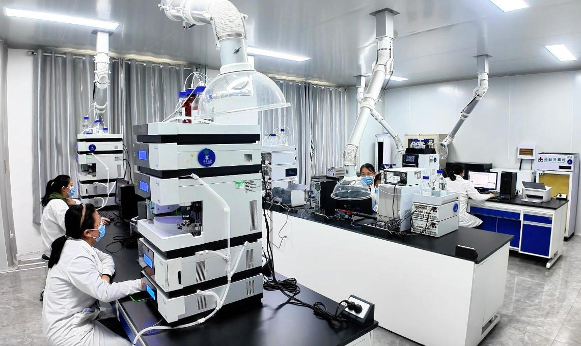 鑫煜制藥檢驗(yàn)中心。受訪企業(yè)供圖