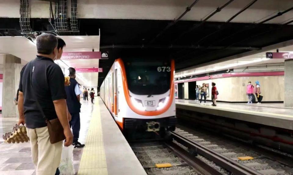 ?墨西哥城地鐵1號(hào)線。中國中車供圖。
