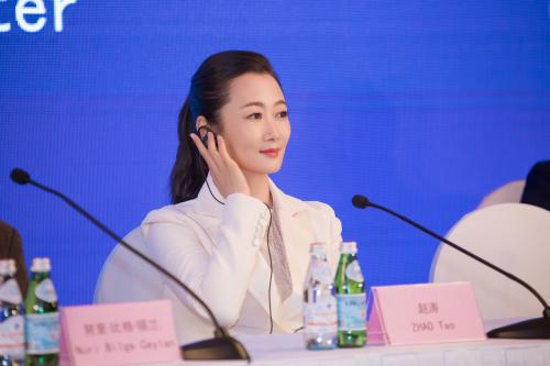 金爵獎(jiǎng)評委趙濤期待女性導(dǎo)演作品。主辦方供圖