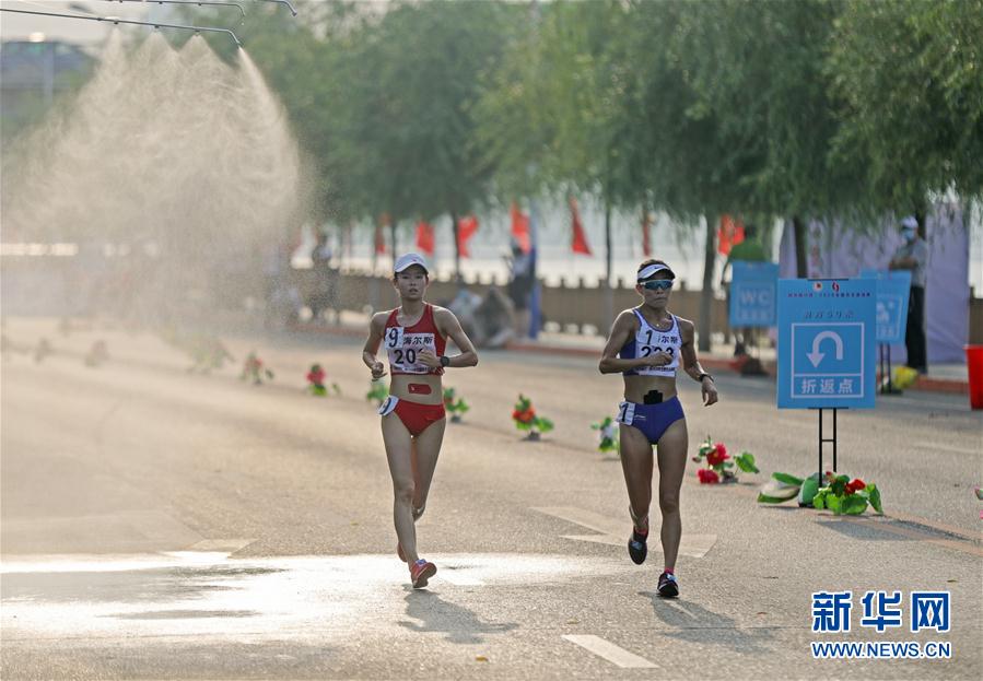 （體育）（3）田徑——2020年全國競走邀請賽：楊家玉奪得女子20公里競走冠軍